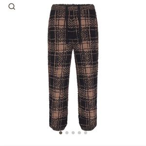 SKIMS Holiday Collection Cozy knit unisex jogger in plaid